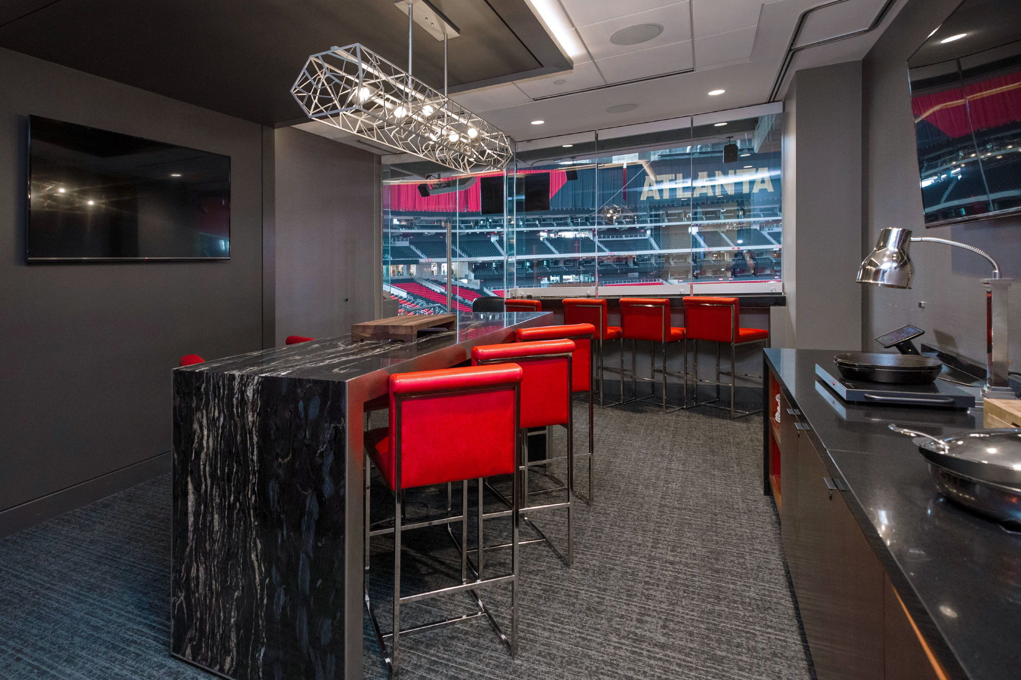 Global Payments Level Suite at Mercedes Benz Stadium